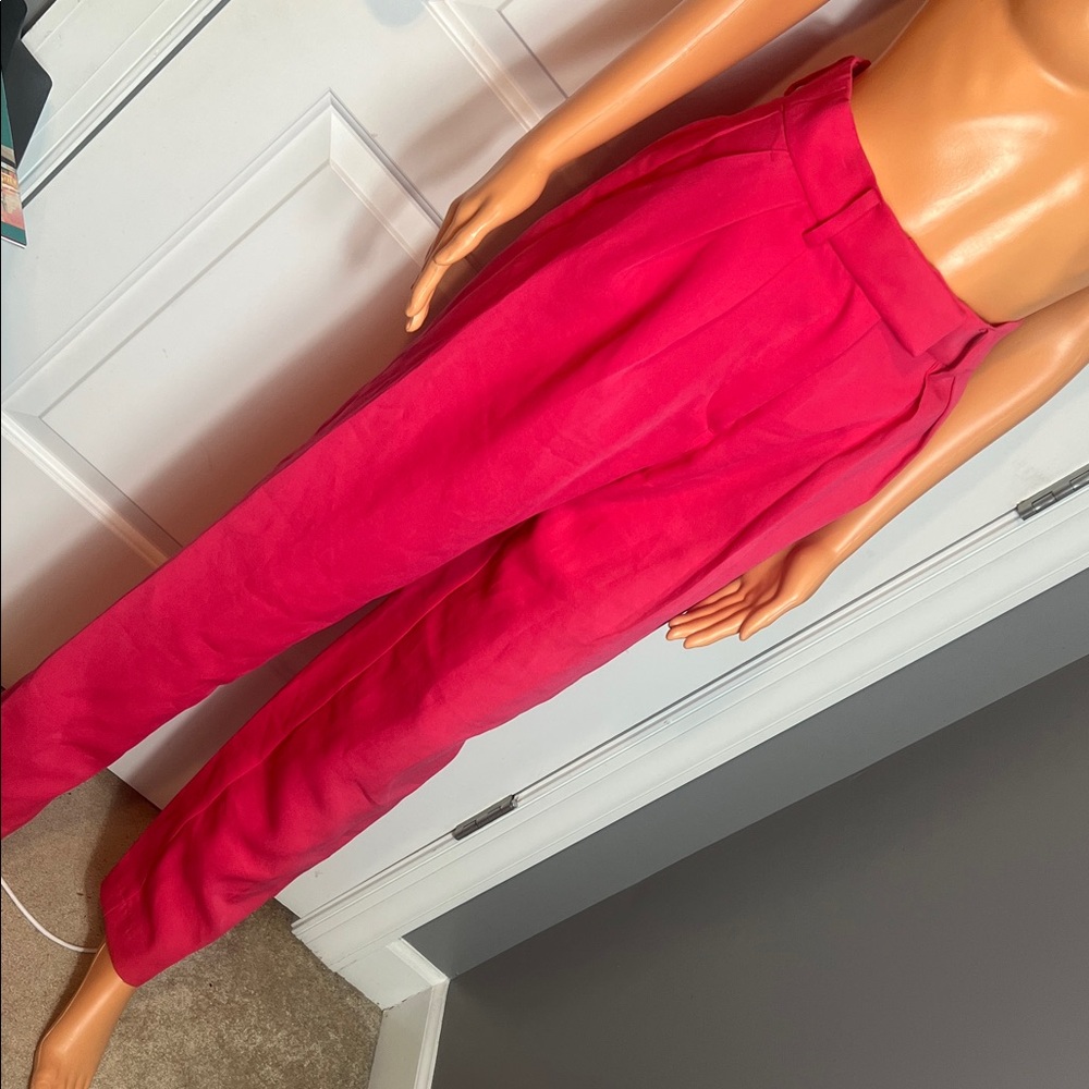 BNWT - H&M HOT PINK DRESS PANTS - 4